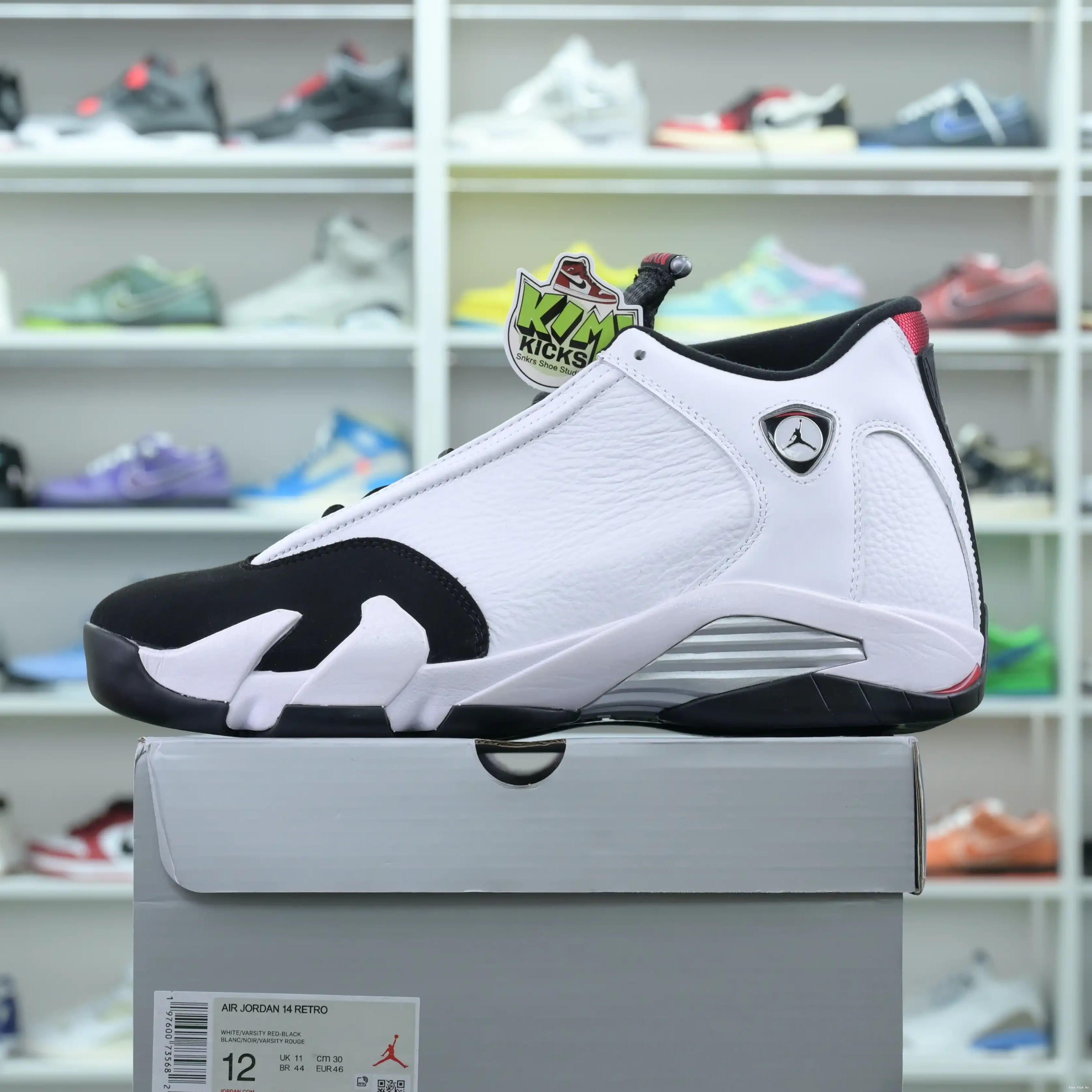 Air Jordan Kimikick Jordan14“Black Toe”2024 0514